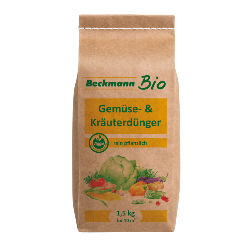 BIO Gemüse und Kräuterdünger Beckmann 1,5 kg