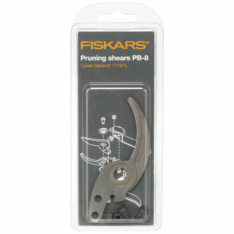 Fiskars Profi Gartenschere Klinge Oben PB8